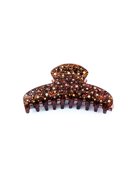 95504bis_1 - MC Davidian - Safari Lace Brillant Hair Clip TGM