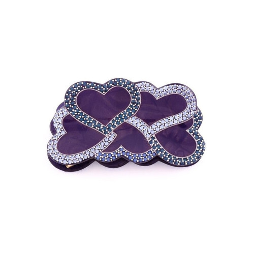94746I_1 - MC Davidian - Multi-Hearts Brillant Hair Clip GM 2