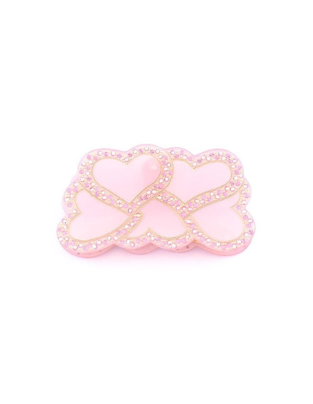 94746I_1 - MC Davidian - Multi-Hearts Brillant Hair Clip GM 94746I_1 - MC Davidian - Multi-Hearts Brillant Hair Clip GM