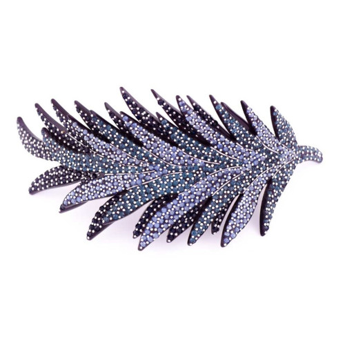 95048_1 - MC Davidian - Double Feather Sparkling Hair Clip TGM 2