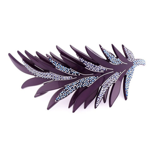 95048bis-95048Ibis_1 - MC Davidian - Double Feather Brillant Hair Clip TGM 2