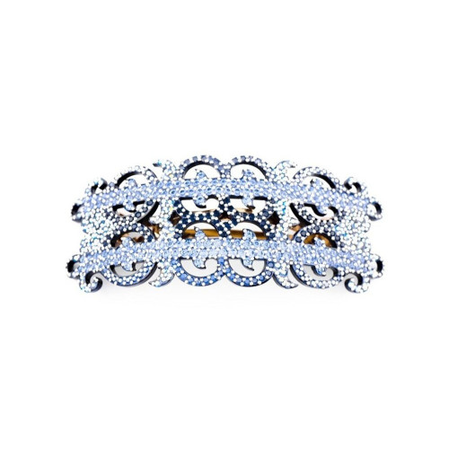 95135_1 - MC Davidian - Double Embroidery Sparkling Barrette TGM 2