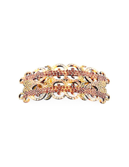 95135_1 - MC Davidian - Double Embroidery Sparkling Barrette TGM 95135_1 - MC Davidian - Double Embroidery Sparkling Barrette TGM