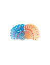 Jacky Shells Lace Sparkling Ponytail GM handmade in France - Barrettes | MC Davidian